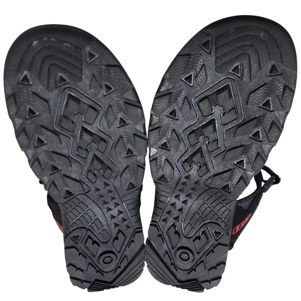 NWT Coleman Lanai Men's Black Outdoor Hook & Loop Sport Sandals Size‎ 13